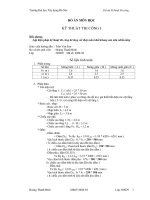 Tiểu luận lập biện pháp kỹ thuật thi công bê tông cốt thép toàn khối khung sàn nhà nhiều tầng 