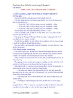 Tổ chức thi công nền đường ô tô 