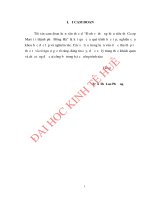 Định vị thương hiệu siêu thị coop mart tại thành phố đông hà 