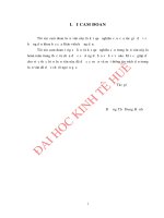 Việc làm cho lao động nữ nông thôn huyện phú vang, tỉnh thừa thiên huế 