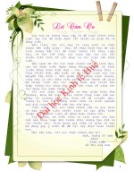 Hoàn thiện hoạt động kiểm soát rủi ro tín dụng tại ngân hàng nông nghiệp và phát triển nông thôn việt nam –chi nhánh hương thủy – huế 