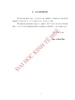 Hiệu quả kinh tế nuôi tôm của các hộ ở huyện tuy phước, tỉnh bình định 