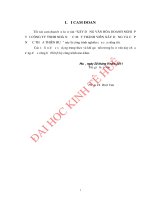 Xây dựng văn hóa doanh nghiệp tại công ty TNHH nước một thành viên xây dựng và cấp nước thừa thiên Huế