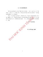 Phân tích các nhân tố ảnh hưởng đến mức độ hài lòng với công việc của nhân viên tại trung tâm công viên cây xanh huế 