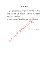 Nâng cao chất lượng dịch vụ 3g của viettel trên địa bàn thành phố huế 