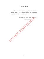 Hoàn thiện công tác quản lý hải quan đối với hoạt động xuất nhập khẩu theo hợp đồng thương mại tại cục hải quan tỉnh thừa thiên huế 