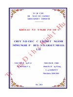 Chuyển dịch cơ cấu kinh tế ngành nông nghiệp ở huyện ia grai, tỉnh gia lai 