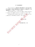 Hoàn thiện kênh phân phối sản phẩm điện thoại di động nokia của công ty TNHH phân phối công nghệ viễn thông FPT tại tỉnh thanh hóa 