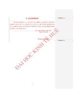 Nâng cao năng lực canh tranh của công ty cổ phần bảo hiểm viễn đông thừa thiên huế 