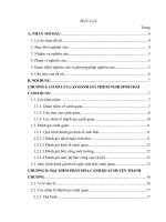 Đánh giá thích nghi sinh thái cây chè huyện thanh chương tỉnh nghệ an