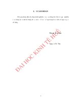 Giải pháp thu hút vốn đầu tư trực tiếp nước ngoài vào khu kinh tế nghi sơn, thanh hóa 