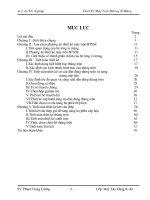 Khóa luận thiết kế máy trộn bê tông xi măng năng suất 6 m3 một h