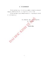 Phát triển thương hiệu nước uống tinh khiết bạch mã của công ty TNHHNN MTV xây dựng và cấp nước thừa thiên huế 