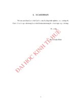 Nâng cao chất lượng dịch vụ của các hợp tác xã nông nghiệp ở huyện quảng ninh, tỉnh quảng bình 