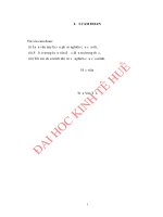 Đánh giá chất lượng đào tạo ngành điện trường cao đẳng công nghiệp huế 