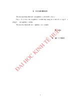 Ảnh hưởng của chất lượng dịch vụ đến lòng trung thành của khách hàng tại các khách sạn cao cấp trên địa bàn thành phố huế 