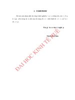 Hoàn thiện công tác kiểm tra thuế đối với doanh nghiệp tại chi cục thuế TP thanh hóa 