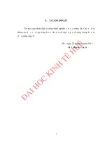 NÂNG CAO NĂNG lực CẠNH TRANH của CÔNG TY hữu hạn XI MĂNG LUKS VIỆT NAM 