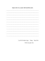 HỆ THỐNG THỰC TẾ ĐIỀU KHIỂN  H2S VÀ NỒNG ĐỘ PH TRONG XỬ LÝ NƯỚC THẢI