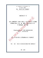 Giải pháp tạo động lực làm việc cho công chức sở kế hoạch và đầu tư tỉnh quảng trị 