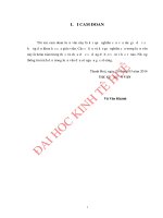 Đánh giá công tác quản trị nguồn nhân lực tại công ty CP thiết bị vật tư y tế thanh hoá 