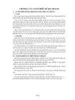 Khóa luận quy hoạch chung khu đô thị mới bình chánh   nhà bè, nam thành phố hồ chí minh