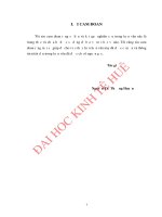 Hoàn thiện công tác quản lý vốn hỗ trợ phát triển chính thức (ODA) tại sở kế hoạch và đầu tư, tỉnh quảng trị 