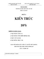 Khóa luận thiết kế khách sạn 5 tầng hoa lư   ninh bình 