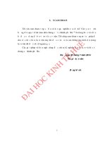 Các yếu tố ảnh hưởng đến quyết định mua nhà chung cư tại thành phố huế 