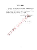 Hoàn thiện quản lý thu thuế giá trị gia tăng các doanh nghiệp ngoài quốc doanh trên địa bàn huyện thiệu hoá, tỉnh thanh hoá 