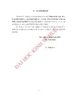 Nâng cao hiệu quả hoạt động kinh doanh của các doanh nghiệp vừa và nhỏ trên địa bàn huyện quảng ninh, tỉnh quảng bình 