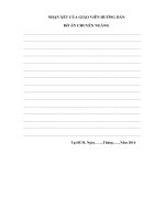 Đồ án dùng PLC delta để điều khiển đài phun nước