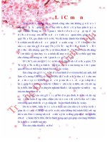 Ảnh hưởng của nước thải nhà máy tinh bột sắn ông trạch đến sản xuất và đời sống của người dân xã nghĩa đức, huyện nghĩa đàn, tỉnh nghệ an 