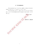 Đánh giá thị trường hàng thủ công mỹ nghệ phục vụ khách du lịch châu âu trên địa bàn thành phố huế 