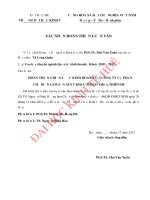 HOÀN THIỆN CHIẾN lược KINH DOANH TẠI CÔNG TY cổ PHẦN CHẾ BIẾN lâm SẢN XUẤT KHẨU PISICO THỪA THIÊN HUẾ 