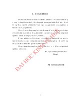 Việc làm và thu nhập của người nông dân sau thu hồi đất nông nghiệp trong quá trình đô thị hóa ở thị xã hương thủy, tỉnh thừa thiên huế 