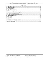 Sáng kiến kinh nghiệm   một số phương pháp giúp học sinh lớp 2 học tốt môn tiếng việt