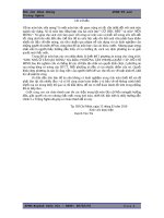 Khóa luận thiết kế 2 phương án móng cho công trình khu nhà ở tân qui đông 