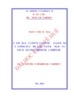 Tạo động lực làm việc cho người lao động tại công ty cổ phần quản lý đường bộ và xây dựng công trình thừa thiên huế 