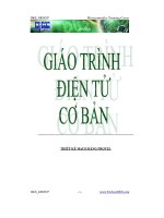 Giáo trình điện tử cơ bả...rotel - Tài liệu, ebook