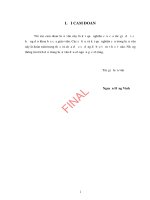 Đánh giá của các doanh nghiệp về chất lượng sinh viên tốt nghiệp ngành công nghệ ô tô tại trường cao đẳng nghề công nghiệp thanh hoá 