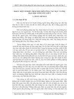 Sáng kiến kinh nghiệm  một số biện pháp đổi mới công tác dạy và phụ đạo học sinh yếu lớp 3