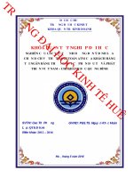 Nghiên cứu các yếu tố ảnh hưởng đến ý định lựa chọn dịch vụ thẻ thanh toán ATM của khách hàng tại ngân hàng thương mại cổ phần đầu tư và phát triển việt nam – chi nhánh bắc quảng bình 