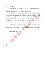 Nghiên cứu các yếu tố ảnh hưởng thái độ người tiêu dùng bia trên địa bàn thành phố huế về các phương tiện quảng cáo 