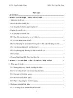 Tiểu luận xử lý nền đất yếu bằng bấc thấm ngang (SB d) thay cho lớp đệm cát 