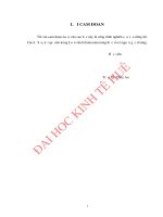 NÂNG CAO HIỆU QUẢ HOẠT ĐỘNG DỊCH vụ của các hợp tác xã NÔNG NGHIỆP KHU vực MIỀN tây HUYỆN VĨNH LINH, TỈNH QUẢNG TRỊ 
