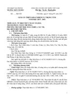 Giáo án triển khai nhiệm vụ năm học