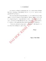 Phát triển doanh nghiệp nhỏ và vừa trên địa bàn tỉnh thanh hoá 