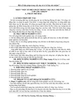 Sáng kiến kinh nghiệm  một số biện pháp trong việc duy trì sĩ số lớp chủ nhiệm