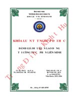 Đánh giá điều kiện lao động tại Công ty Cổ phần Liên Minh